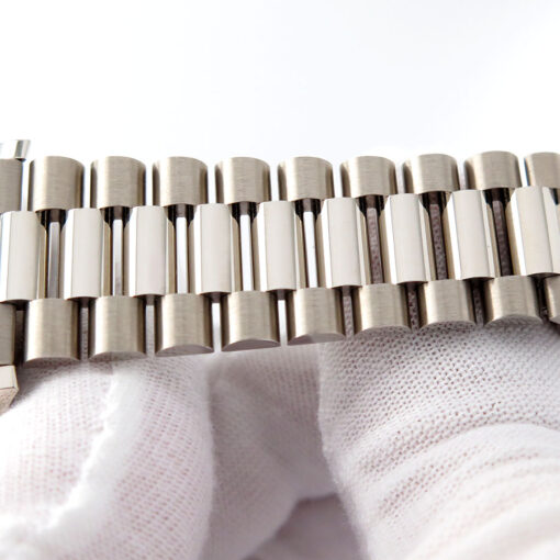 Rolex 228239 Day Date 18K White Gold with Blue Ombre Roman Dial - Image 6