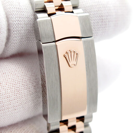 Rolex 126331 Datejust 41 18K/SS with Slate Roman Dial on Jubilee - Image 7