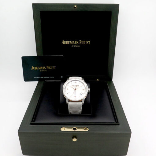 Audemars Piguet 15210CR Code 11.59 Automatic 18K White & Rose Gold with Grey Dial - Image 2
