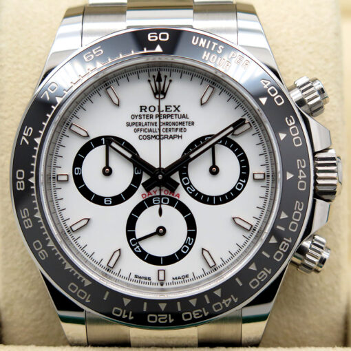 Rolex 126500LN Cosmograph Daytona with White Dial - Image 3