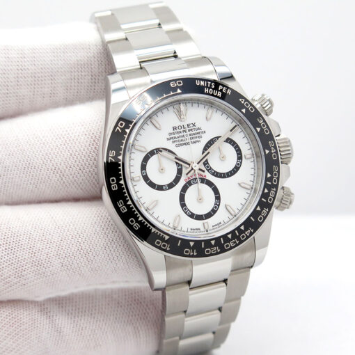 Rolex 126500LN Cosmograph Daytona with White Dial