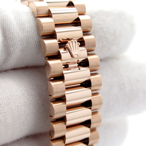 Rolex 228235 Day Date 40 18K Rose Gold with Slate Ombre Dial - Image 7