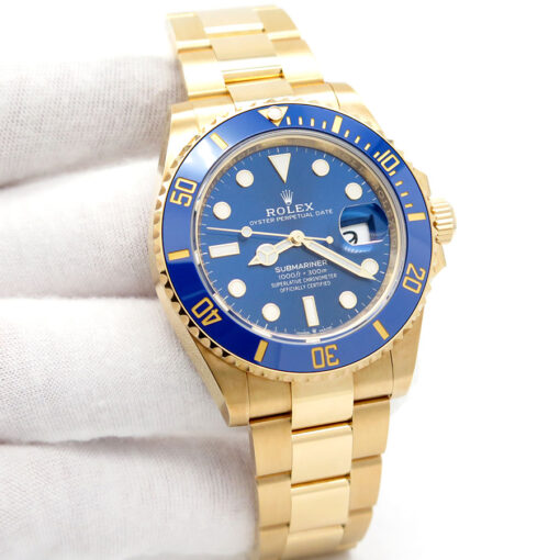 Rolex 126618LB Submariner 41 18K Yellow Gold
