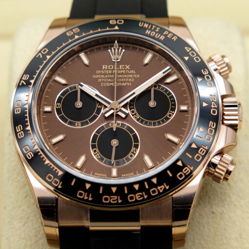 Rolex 126515LN Cosmograph Daytona 18K Rose Gold with Chocolate Dial - Image 3
