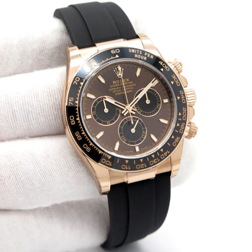 Rolex 126515LN Cosmograph Daytona 18K Rose Gold with Chocolate Dial