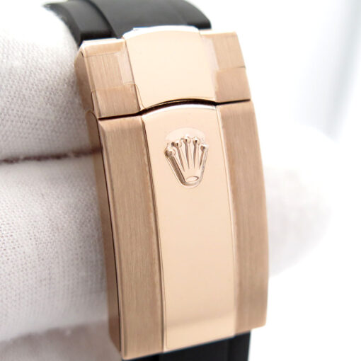 Rolex 336235 Skydweller 18K Rose Gold with Slate Dial on Oysterflex - Image 7