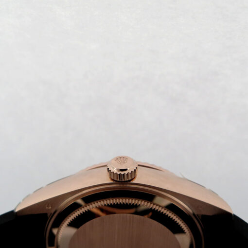 Rolex 336235 Skydweller 18K Rose Gold with Slate Dial on Oysterflex - Image 4