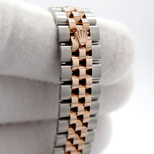 Rolex 279171 Datejust 18K/SS with Chocolate Roman Dial on Jubilee (New Old Stock) - Image 7