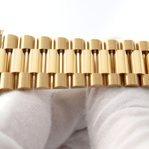 Rolex 228238 Day Date 40 18K Yellow Gold with Green Roman Dial - Image 8
