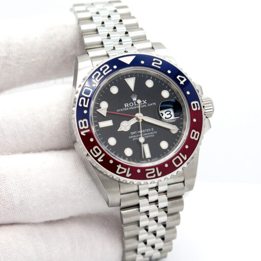 Rolex 126710BLRO GMT Master II on Jubilee