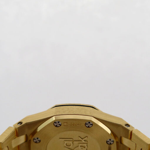 Audemars Piguet 67630BA Royal Oak Mini Frosted Yellow Gold Quartz - Image 6