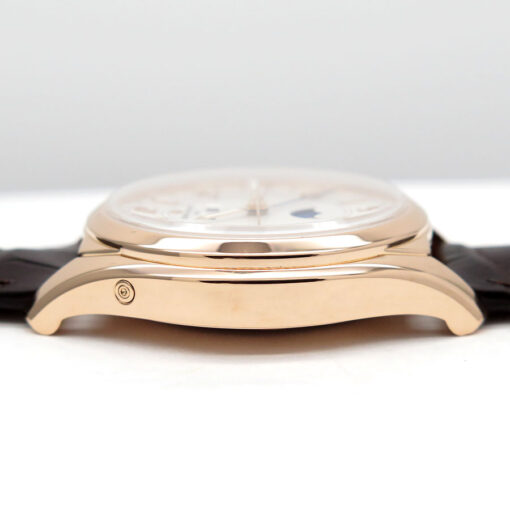 Vacheron Constantin 4000E Fiftysix Complete Calendar 18K Rose Gold with Silver Dial - Image 7