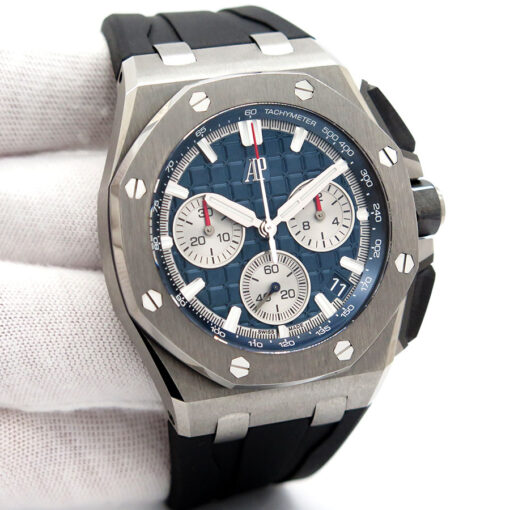 Audemars Piguet 26420TI Royal Oak Offshore Chronograph Flyback with Blue Dial