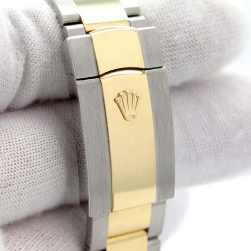 Rolex 126233 Datejust 18K/SS with Silver Diamond Roman Dial on Oyster - Image 7