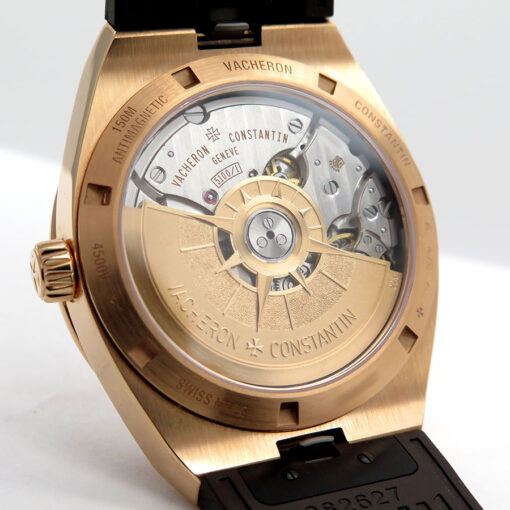 Vacheron Constantin 4500V Overseas 18K Rose Gold Automatic with Silver Dial - Image 4