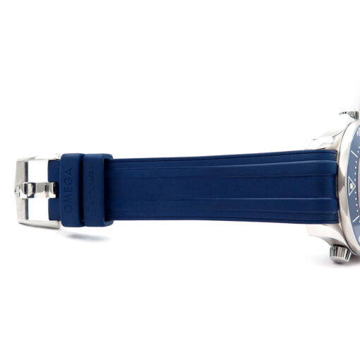 Omega Seamaster Diver 300m with Blue Dial on Strap - Image 7