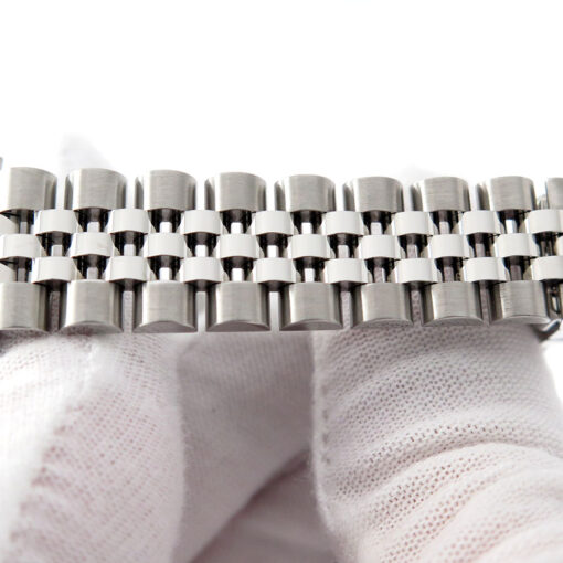 Rolex 178384 Datejust 31 with Mother of Pearl Roman Roman Dial Diamond Bezel on Jubilee - Image 8