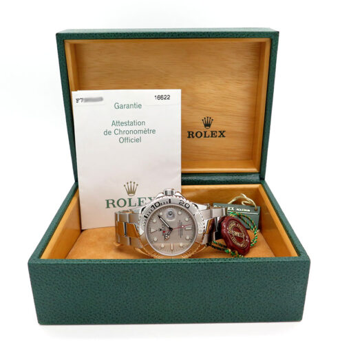 Rolex 16622 Yachtmaster with Platinum Dial - Image 2