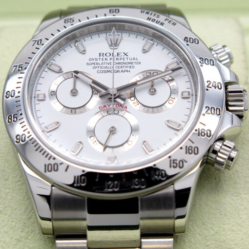 Rolex 116520 Cosmograph Daytona with White Dial - Image 3