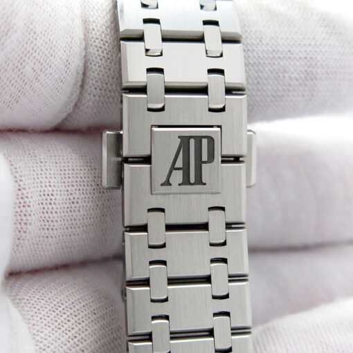 Audemars Piguet 15550ST Royal Oak "50th Anniversary " with Silver Dial - Image 8
