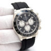 Rolex 126519LN Cosmograph Daytona 18K White Gold with Black Dial on Oysterflex
