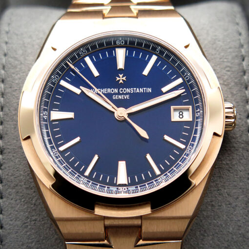 Vacheron Constantin 4520V Overseas 18K Rose Gold with Blue Dial Automatic - Image 3