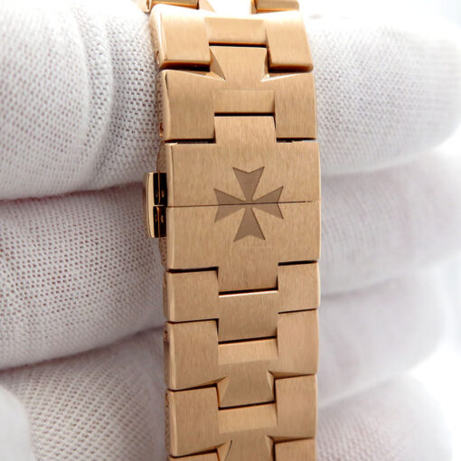 Vacheron Constantin 4520V Overseas 18K Rose Gold with Blue Dial Automatic - Image 9