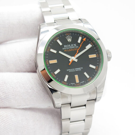 Rolex 116400GV Milgauss with Black Dial (New Old Stock)