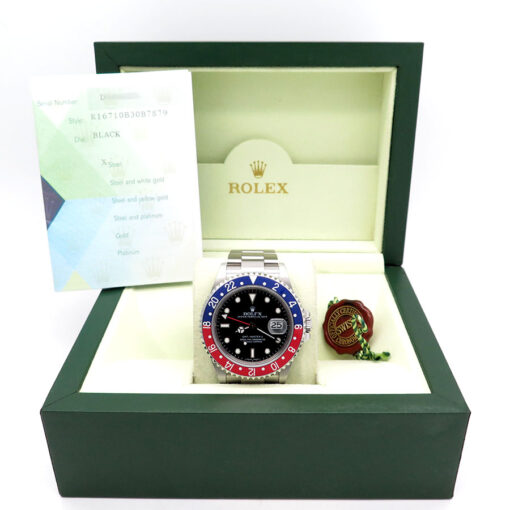 Rolex 16710 GMT Master II with Red & Blue Bezel - Image 2