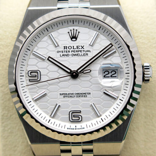 Rolex 127334 Land-Dweller 40 with White Dial (New Model) - Image 3