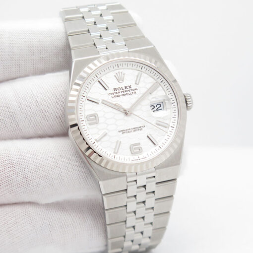 Rolex 127334 Land-Dweller 40 with White Dial (New Model)