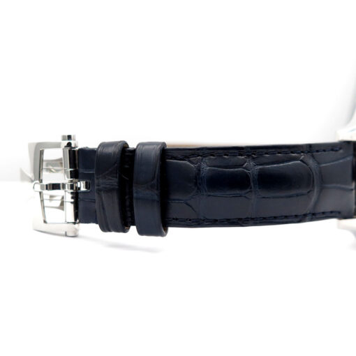 Vacheron Constantin 4000E Fiftysix Complete Calendar with Blue Dial on Strap - Image 7