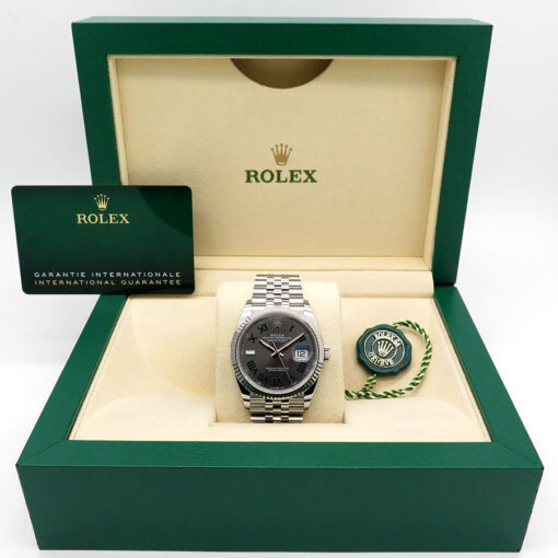 Rolex 126234 Datejust with Slate Roman Dial on Jubilee - Image 2
