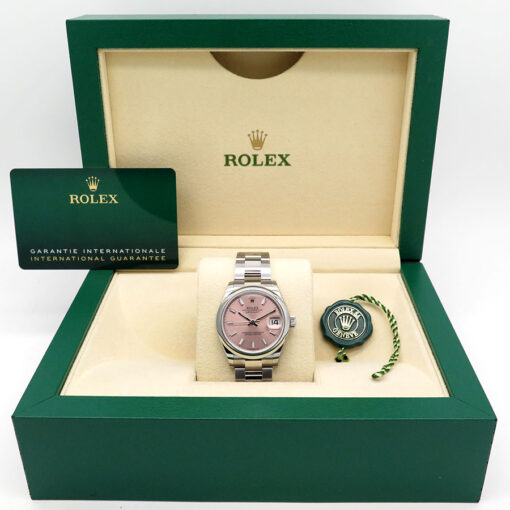 Rolex 278240 Datejust with Pink Stick Dial on Oyster - Image 2