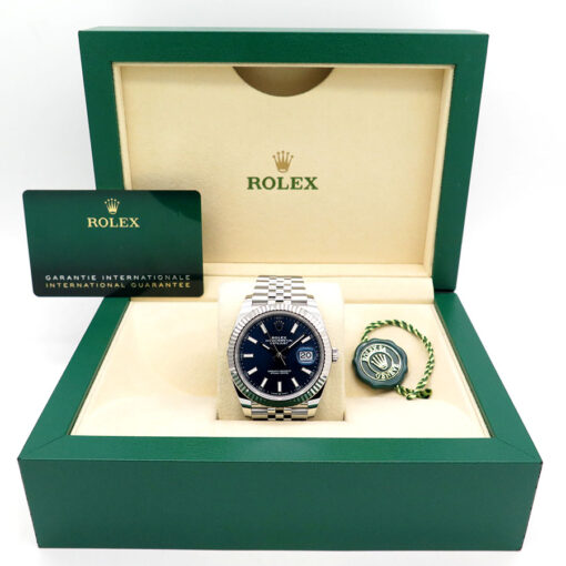 Rolex 126334 Datejust 41 with Blue Stick Dial on Jubilee - Image 2