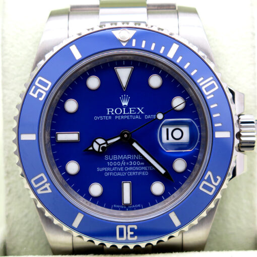 Rolex 116619LB Submariner 18K White Gold - Image 3