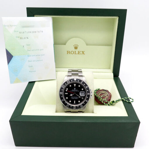 Alternative view of Rolex 16710LN GMT Master II