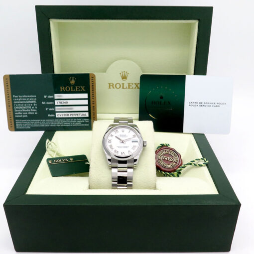 Rolex 178240 Datejust with White Roman Dial on Oyster - Image 2
