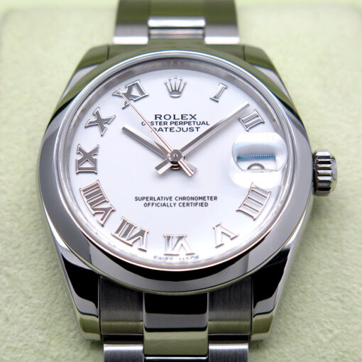 Rolex 178240 Datejust with White Roman Dial on Oyster - Image 3