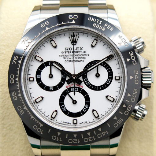 Rolex 116500LN Cosmograph Daytona with White Dial - Image 3