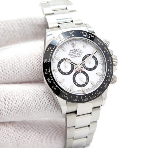 Rolex 116500LN Cosmograph Daytona with White Dial