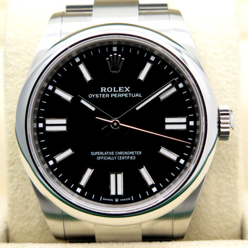 Rolex 134300 Oyster Perpetual 41 with Black Dial - Image 3