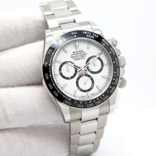 Rolex 126500LN Cosmograph Daytona with White Dial