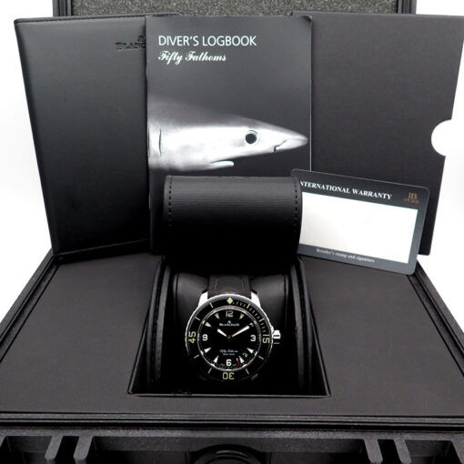 Blancpain Fifty Fathoms Stainless Steel Automatic with Black Dial - Image 2