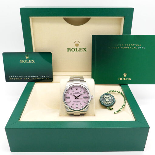 Rolex 134300 Oyster Perpetual 41 with Pink Dial - Image 2
