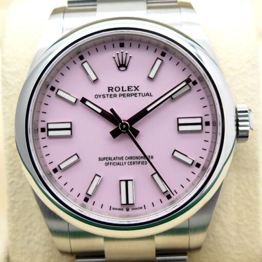 Rolex 134300 Oyster Perpetual 41 with Pink Dial - Image 3