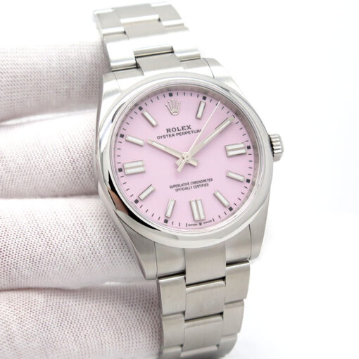 Rolex 134300 Oyster Perpetual 41 with Pink Dial