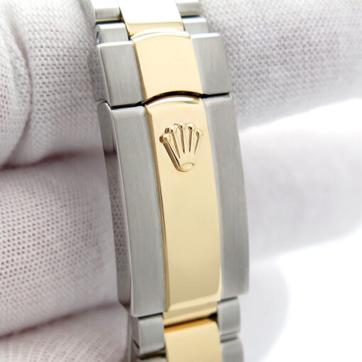 Rolex 178273 Datejust 18K/SS with Silver Diamond "VI" Roman Dial on Oyster - Image 8