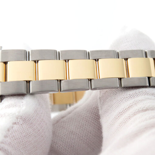 Rolex 178273 Datejust 18K/SS with Silver Diamond "VI" Roman Dial on Oyster - Image 7