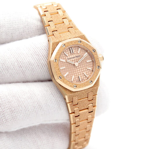 Audemars Piguet 67630OR Royal Oak Mini Frosted Rose Gold Quartz